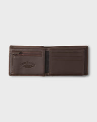 Mack 2 Wallet - Chocolate Brown