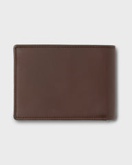 Mack 2 Wallet - Chocolate Brown