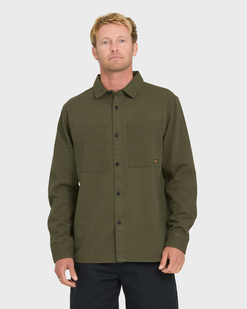 Heron Long Sleeve Shirt - Grape Leaf