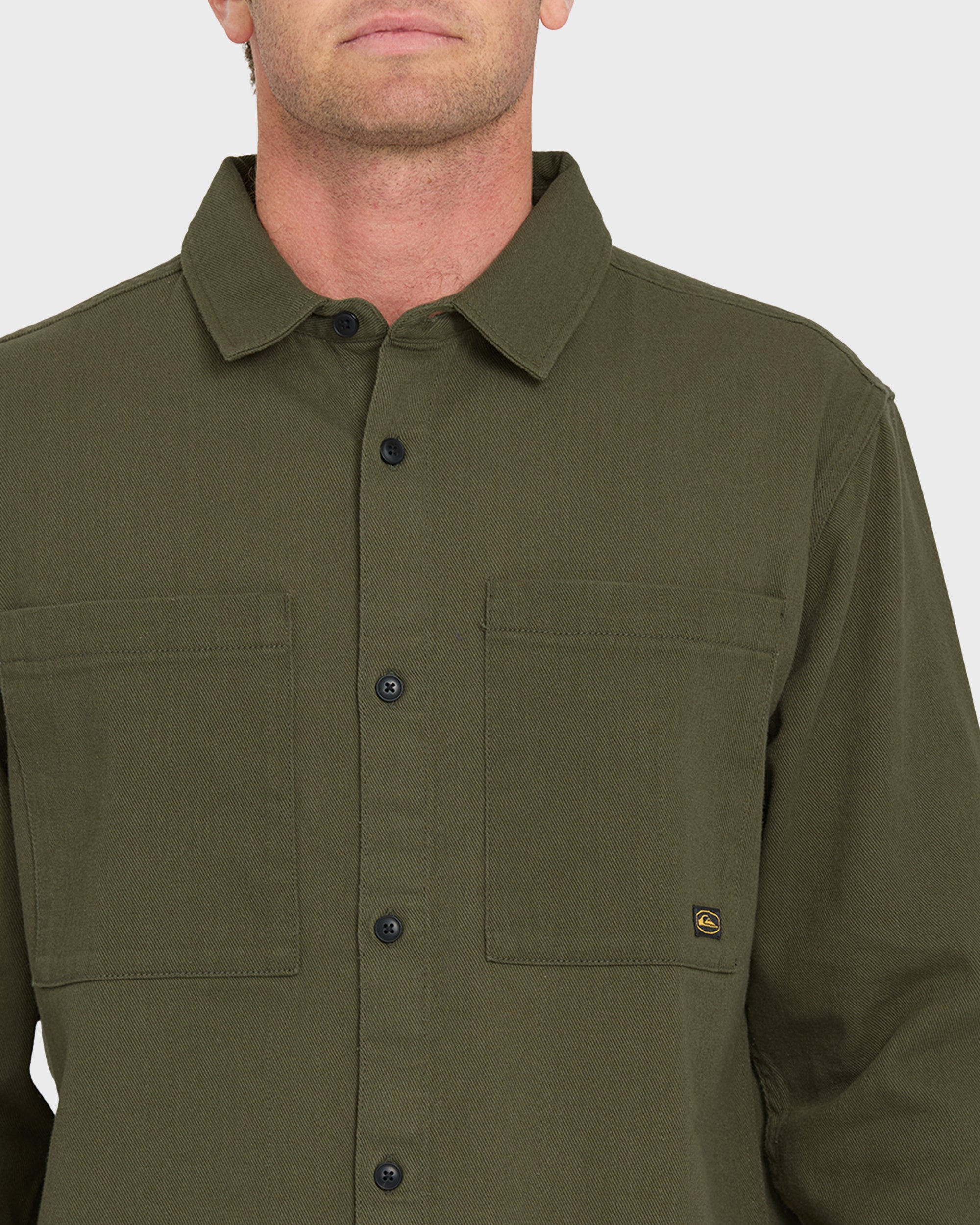 Heron Long Sleeve Shirt - Grape Leaf