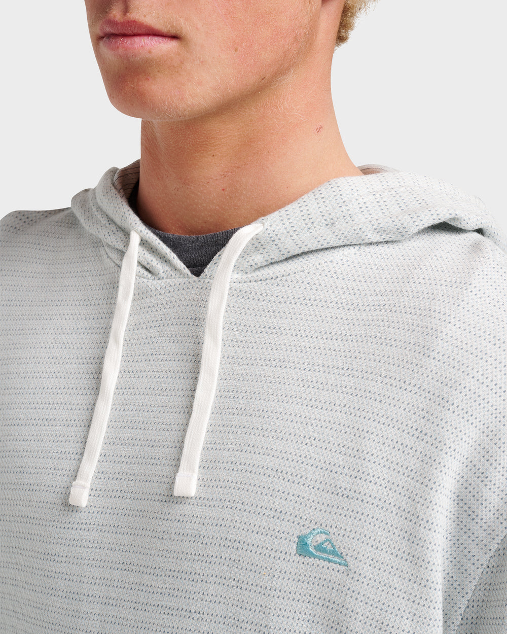 Vista Long Sleeve Hood - Ashley Blue