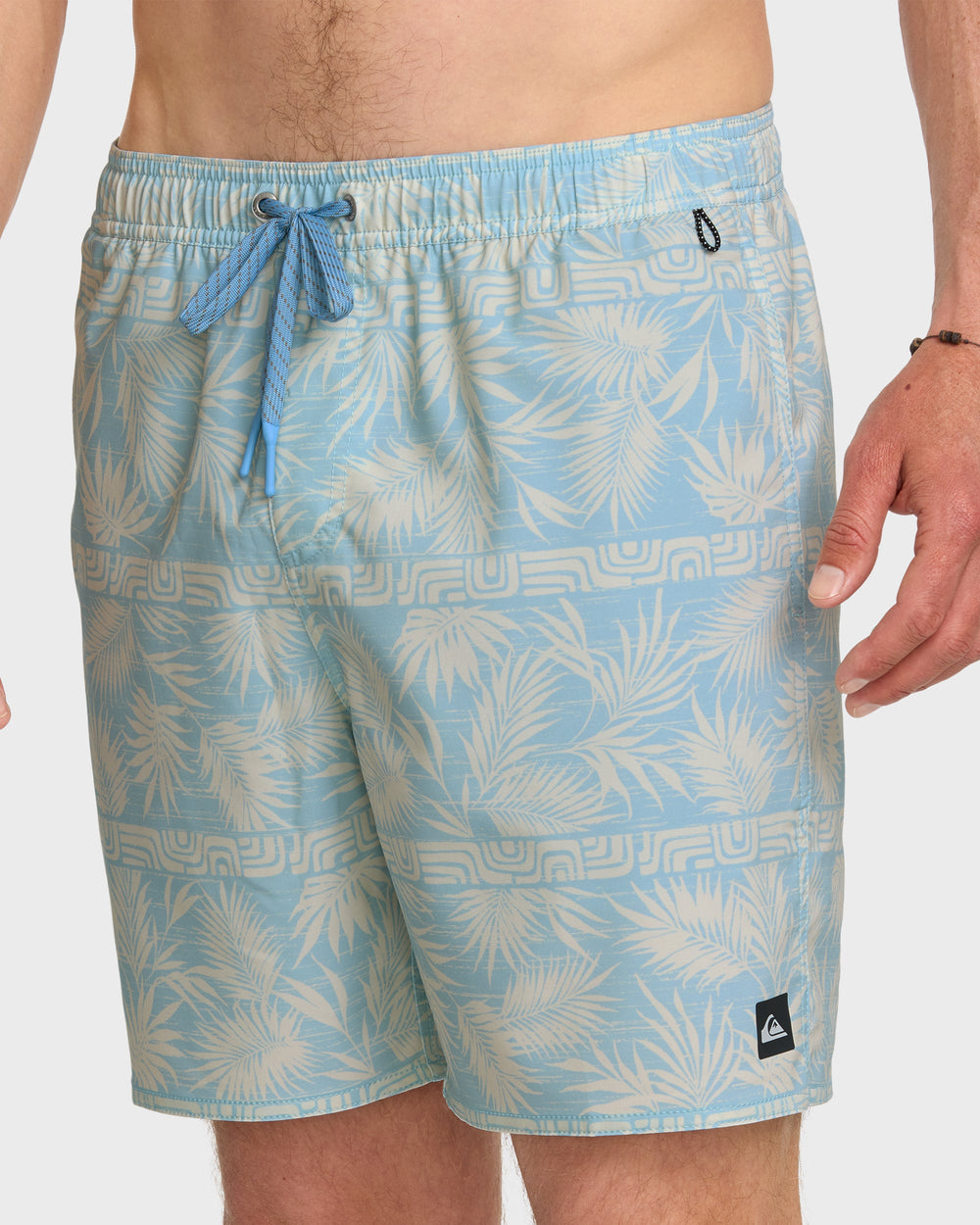 Waterman Fern Garden 17" Swim Trunks - Beach Blue