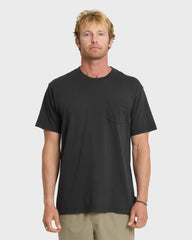 Saltwater Pocket Tee - Black