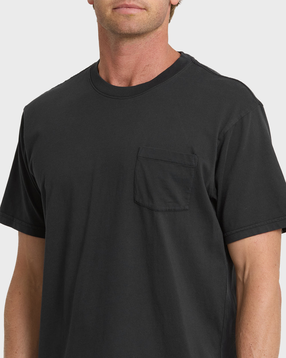 Saltwater Pocket Tee - Black